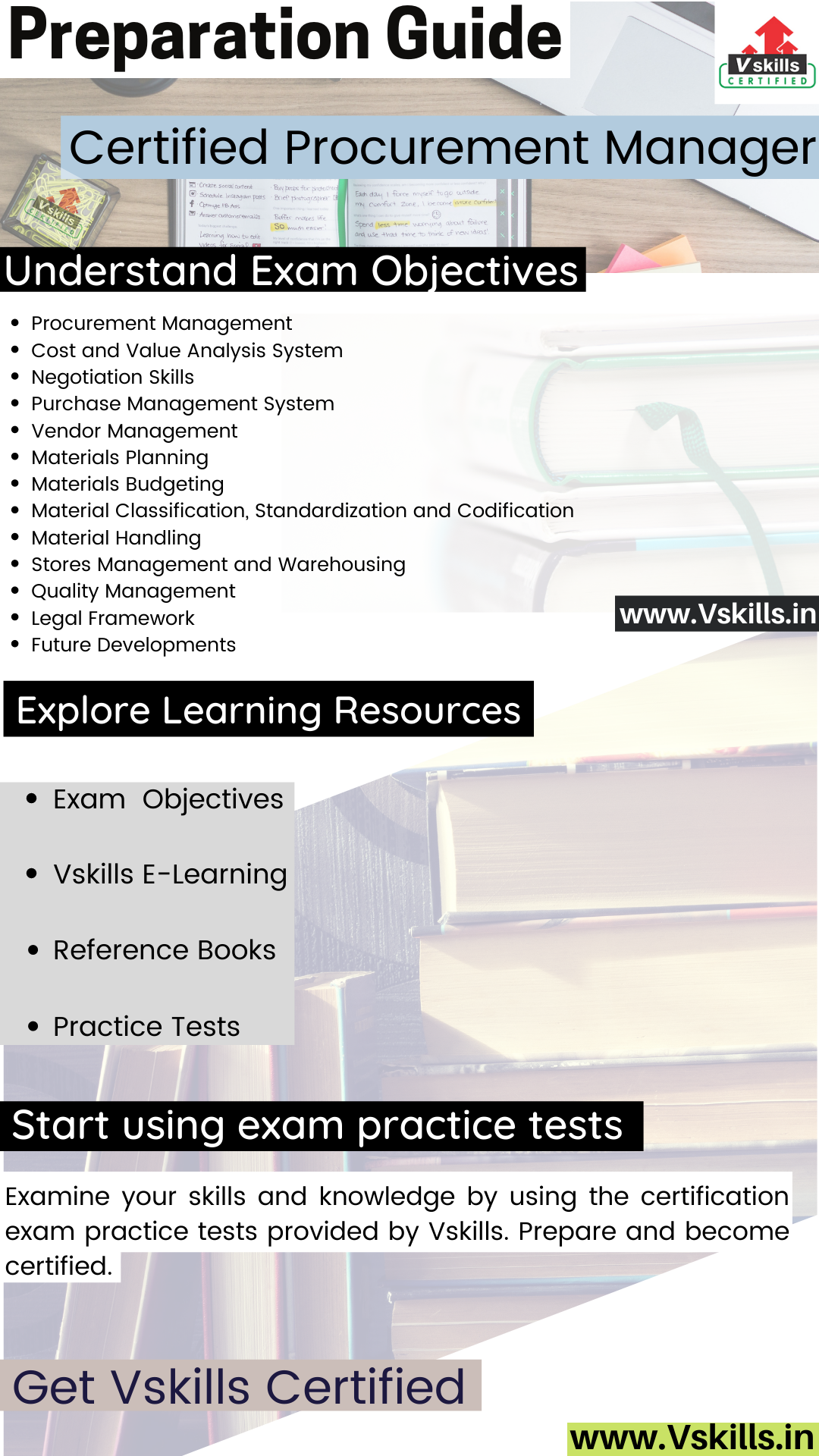 Certified Procurement Manager - Vskills Online Tutorial