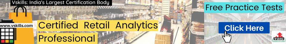 Certified Retail Analytics Professional practice tests