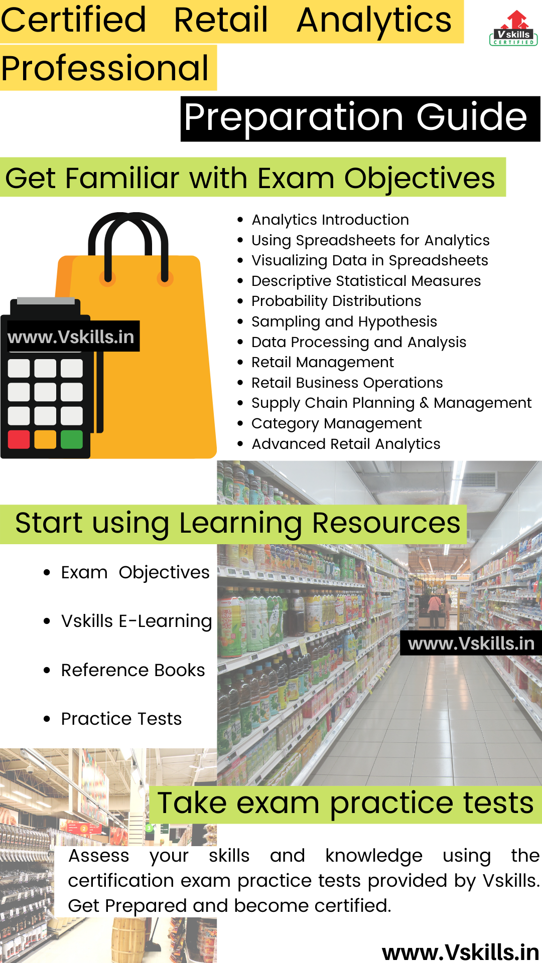 Certified Retail Analytics Professional - Vskills Tutorial