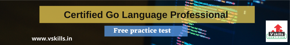 Certified Go Language Professional free practice test