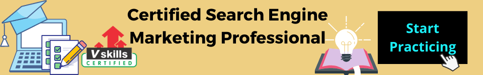 Certified Search Engine Marketing Professional Practice Tests