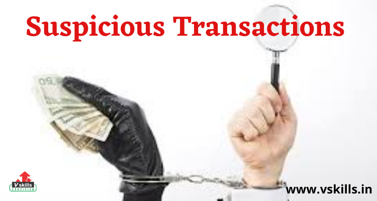 Suspicious Transactions topic details