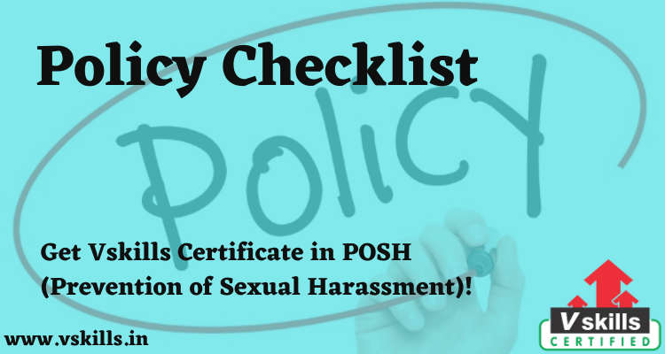 Policy Checklist