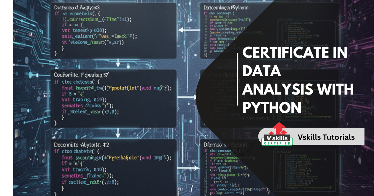 Certificate in Data Analysis with Python