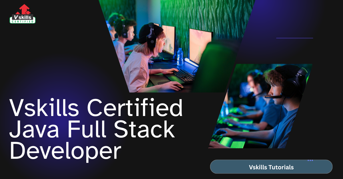 Certified Java Full Stack Developer