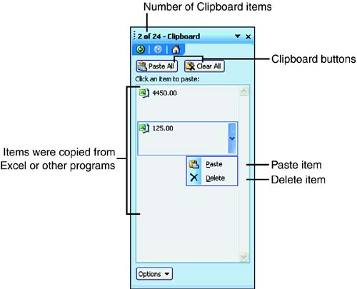 Editing data 7